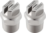 Nozzle a alta pressione 0,91mm di apertura - 110° Testa di spruzzo - 1/4 BSPT Bocchetta esterna - Bocchetta a V - Compatibile con Prochem - Alta efficienza dell'uscita d'acqua - Nozzle a alta pressione