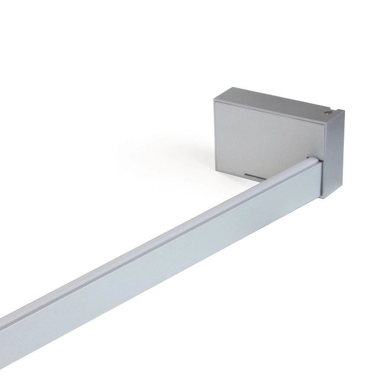 Barra Appendiabiti per armadi con luce LED Castor, batteria estraibile e sensore di movimento, L858 mm, Tecnoplastica ..