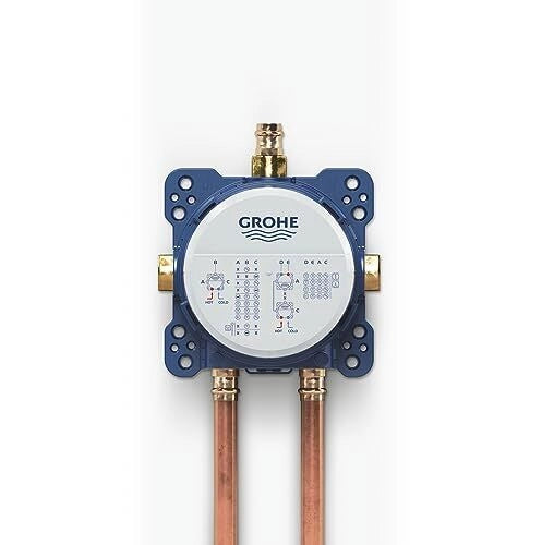 Grohe 35604000 Rapido SmartBox Corpo da Incasso Universale 3 Uscite 2 Ingressi 1-2'' Profondita' 75 105 mm