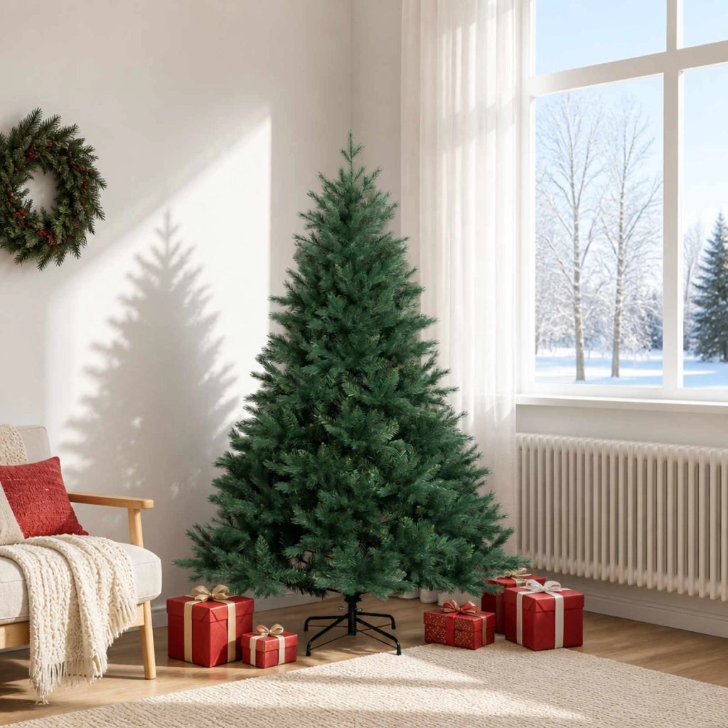 Albero di Natale Artificiale con Rami Pieghevoli 180 cm 42055589