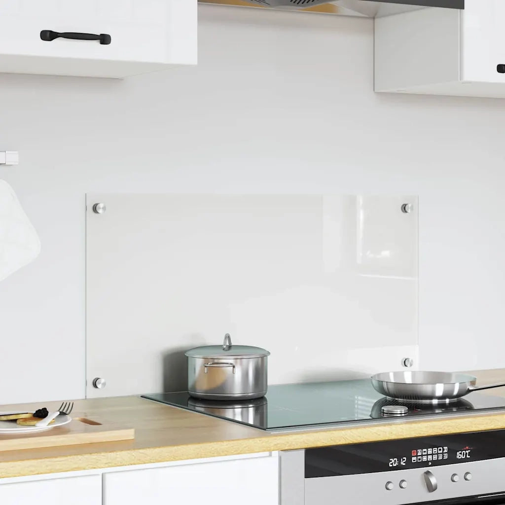 Schienale da cucina Trasparente 80 x 40 cm vetro temperato CFW4981354