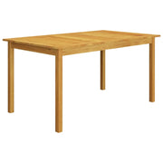 Set Mobili da Pranzo per Giardino 7 pz Nero 3067813
