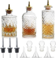 Set di bicchieri da cocktail in vetro - confezione da 3 pezzi - ideale per cocktail