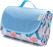 Tenda da picnic impermeabile - 200 x 200 cm - Impermeabilizzato - Mat di sabbia per spiaggia - Tela di Oxford - PVC impermeabile - Con maniglia da trasporto - Spessore extra - Per picnic e campeggio all'aperto