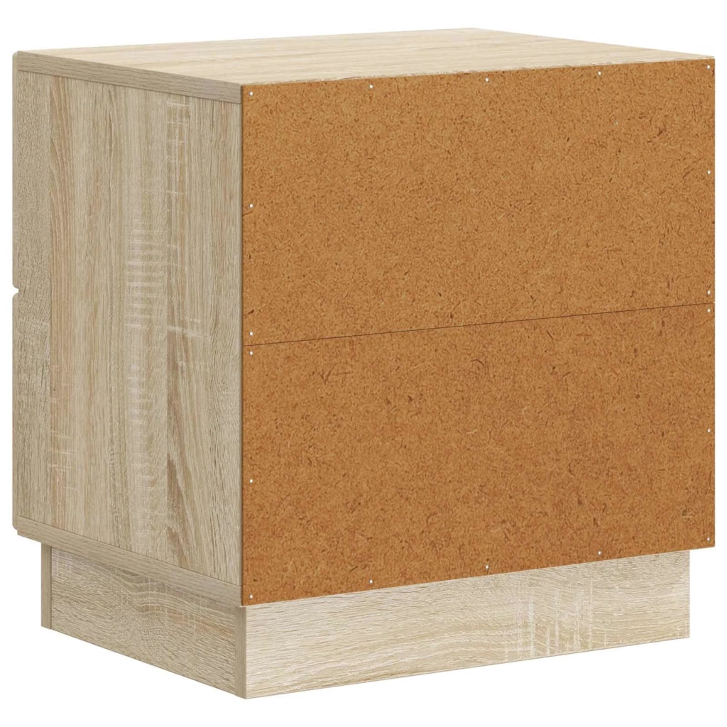 Armadio da Notte con cassetto Rovere Sonoma 43 x 34,5 x 44,5 cm 895219