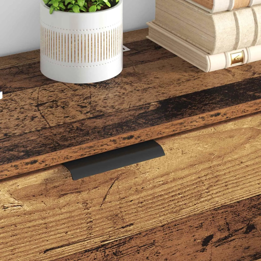 Credenza con cassetto 3 pz | Madia | Buffet da pranzo | Armadio da pranzo Legno vecchio Legno multistrato