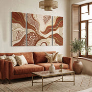 Nalinola, Quadro Materiale Struttura in Tessuto, 90x90h cm Multicolore