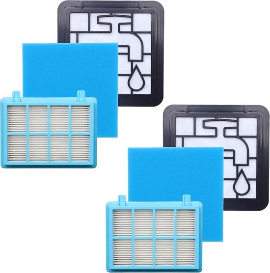 Kit di sostituzione filtro 3 in 1 - Filtri per aspirapolvere - Filtro motorizzato + Filtro schiuma + Filtro HEPA - Duraturo - 3 in 1