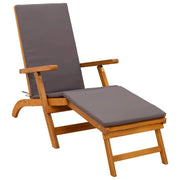 Lettino Prendisole | Sdraio da giardino | Lettino da sole reclinabile e pieghevole 55 x 146 x 91 cm