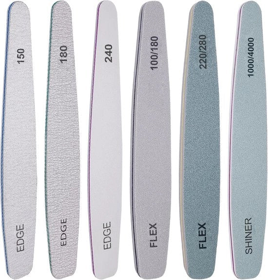 Set di Pads di Sabbia per Manicure, 6 pezzi