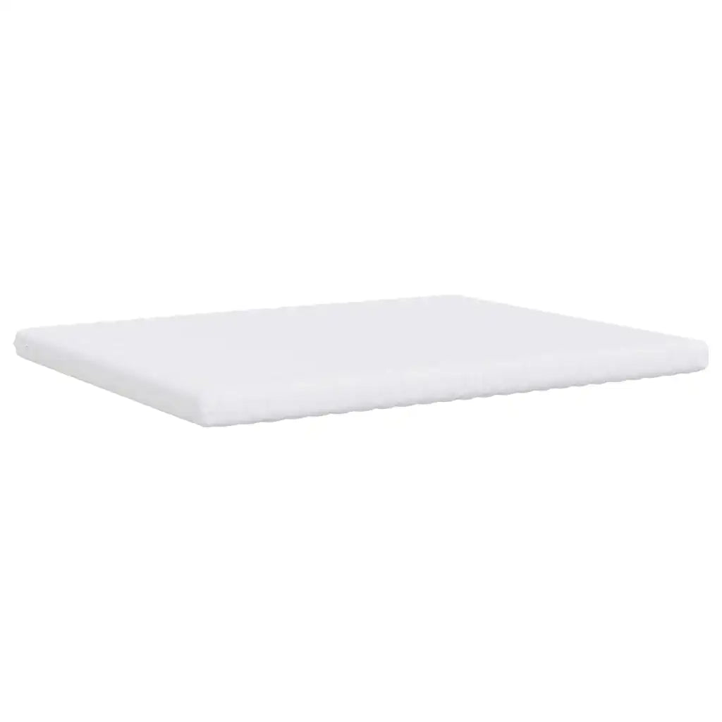 vidaXL Materasso in Schiuma Bianco 200x210 cm 7 Zone Durezza 20 ILD