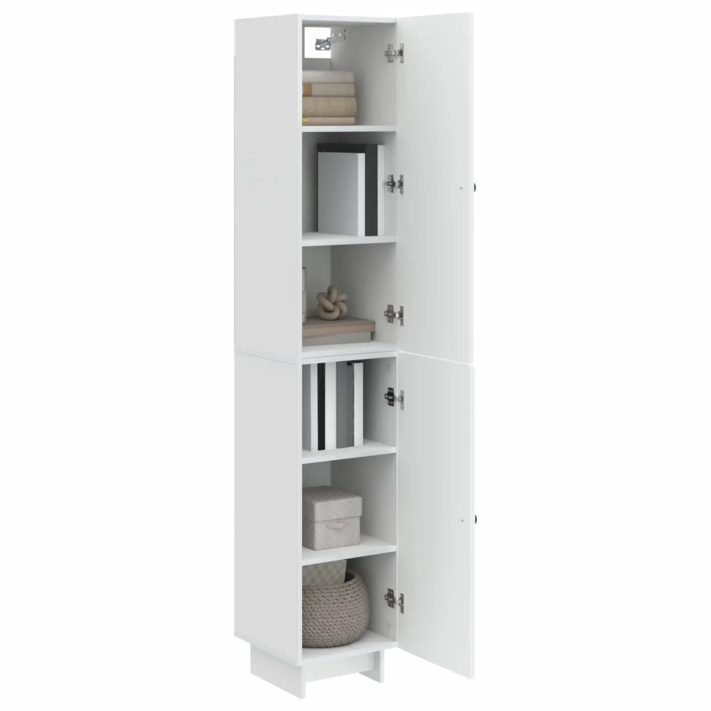 Set di armadi 2 pcs Bianco Lucido 34,5 x 33 x 90 cm 3416371