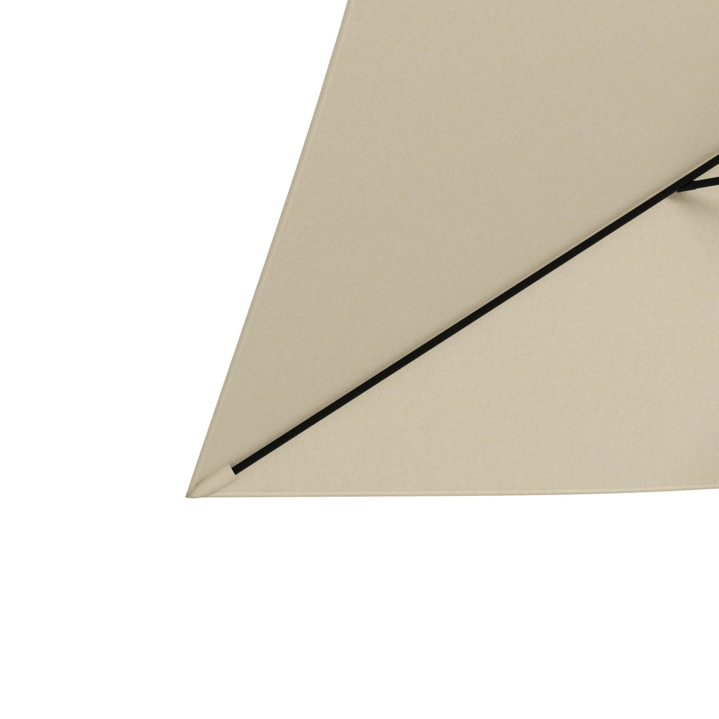 Parasole rettangolare inclinabile 2x3 m ¨C zephmum ¨C crema