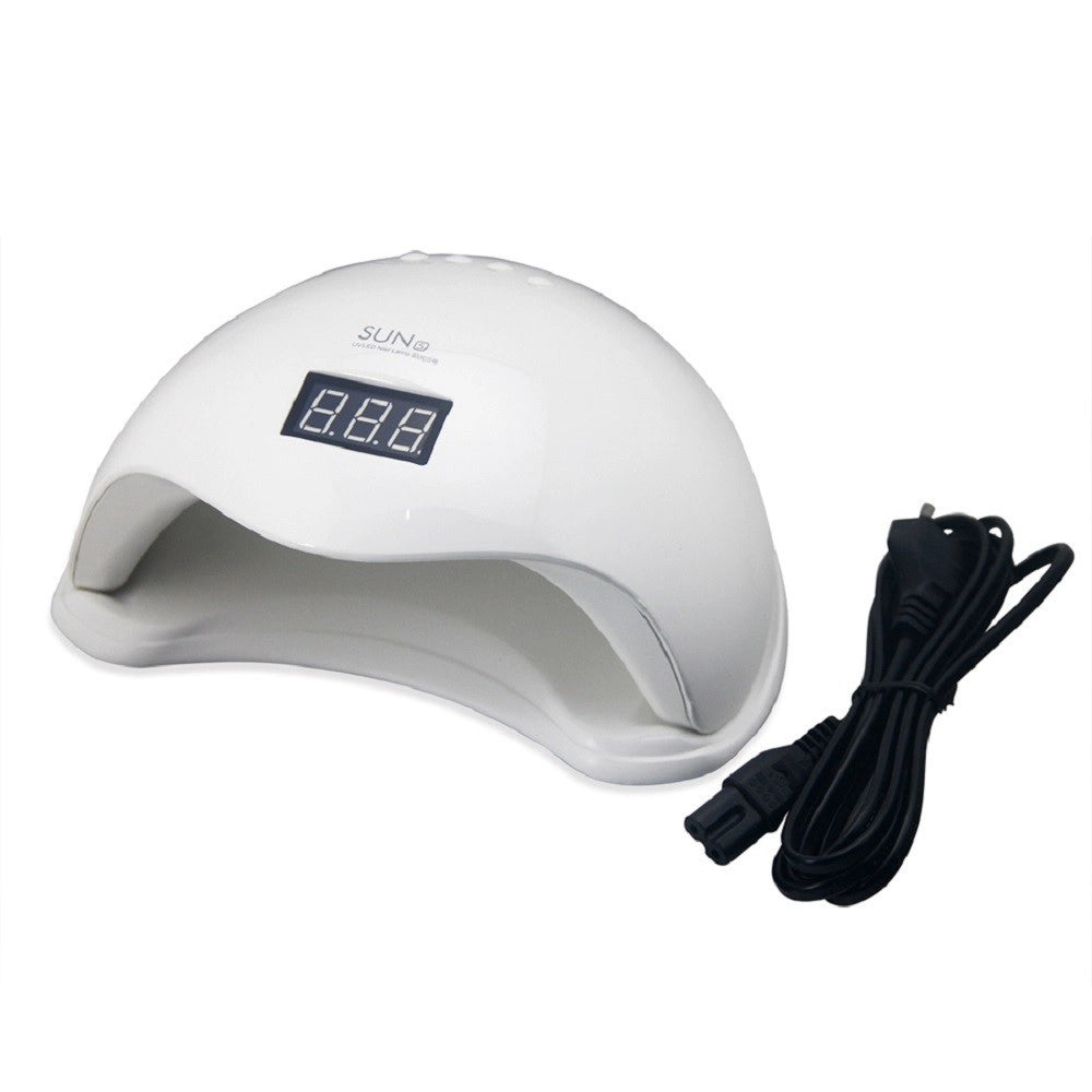Trade Shop - Fornetto Led Uv 48w 24 Led Per Ricostruzione Colata Gel Unghie Unghia Nail -