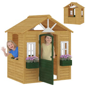 Casetta da Giardino per Bambini in Legno ¨C zephmum ¨C Marrone