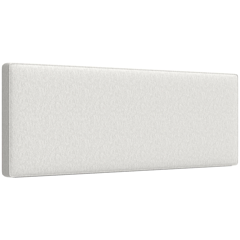 Testiera imbottita per letto ¨C zephmum ¨C 160x10x60 cm crema tessuto