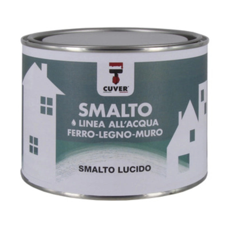 SMALTO LUCIDO ALLACQUA CUVER 0,50 L VERDE MUSCH  6 PZ