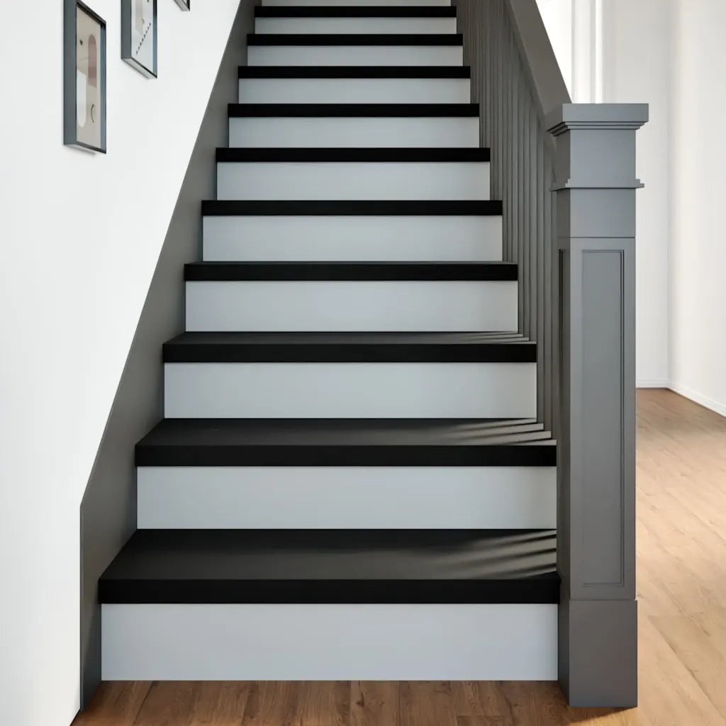 Gradini 8 pz Marrone Scuro 70x25x2 cm Legno Massello Rovere 3283025