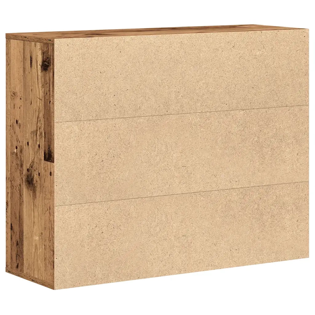 Credenza Legno Antico 88x30x70 cm in Legno Multistrato 861140