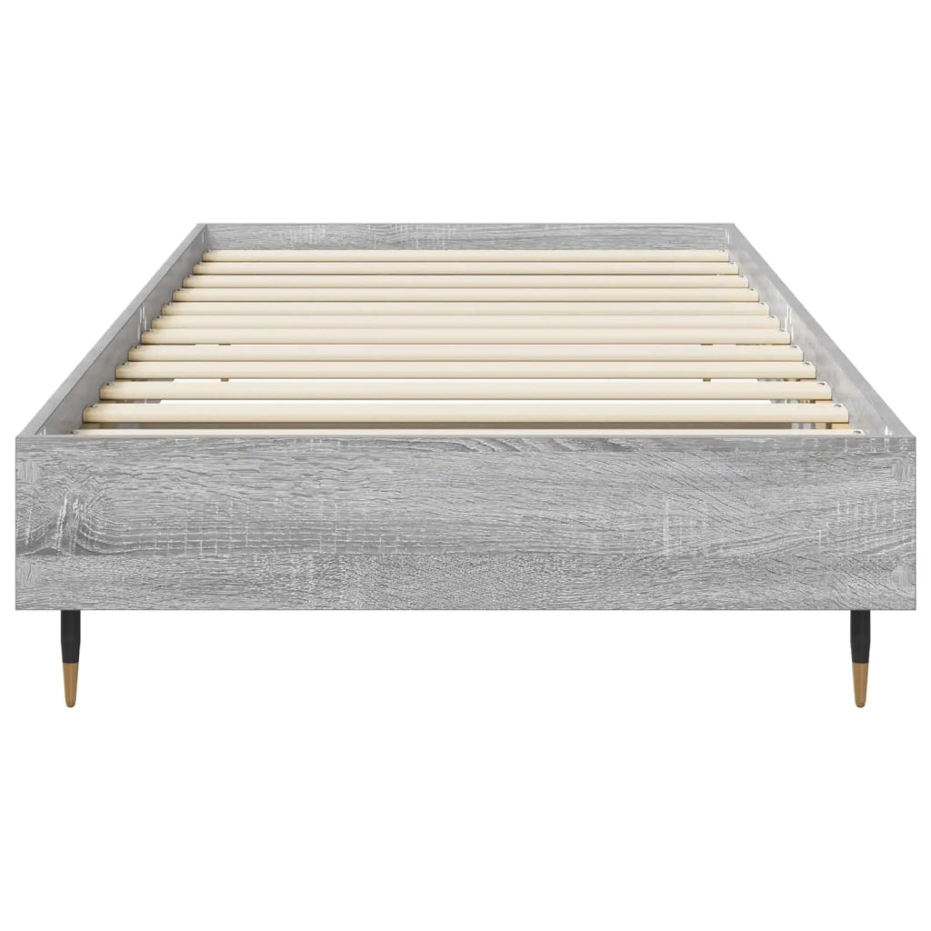 Struttura del letto Sonoma grigio 80 x 200 cm