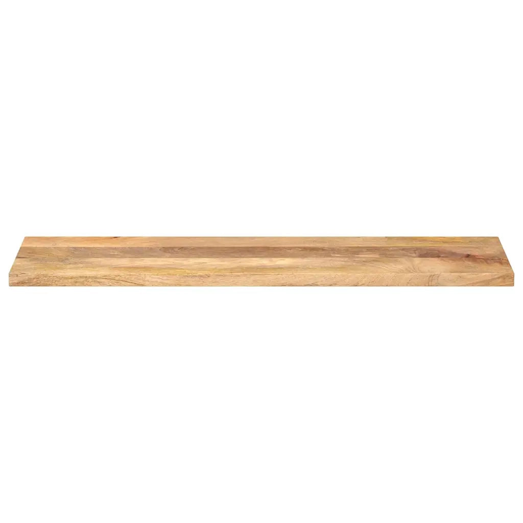 Piano per Tavolo 120x30x3,8cm Rettangolare Legno Massello Mango 371505