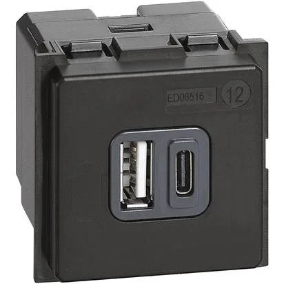 Living Now - Caricatore USB tipo A e C 2 - K4287C2