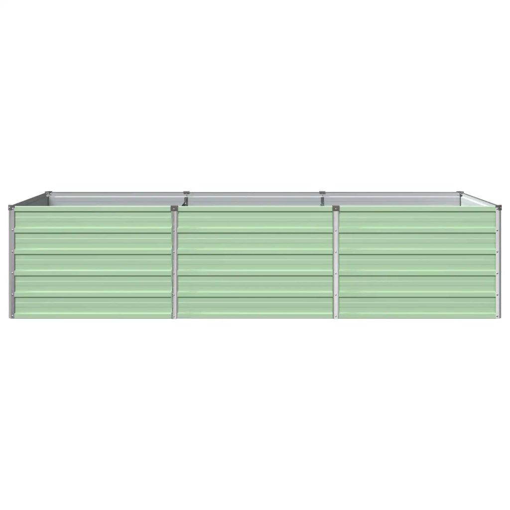Letto rialzato da giardino Verde Pastello 240 x 80 x 55 cm 8006415