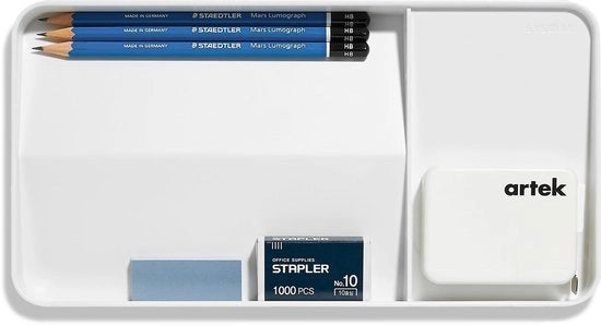 Organizzatore per ufficio a doppia faccia in bianco