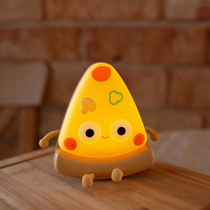 Lampada notte bimbi Pizza senza fili LED 0,5W Mary’s