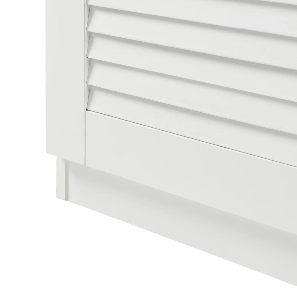 Scarpiera contenitore per scarpe MDF 62 x 125 x 36 cm bianco 03_0010124
