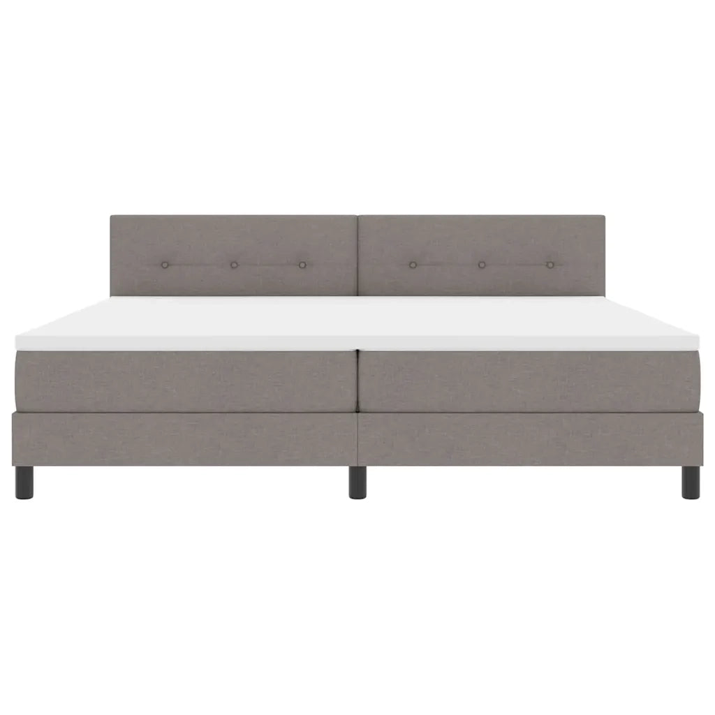 Letto a molle con materasso con led Talpa 200 x 200 cm Tessuto 3342237