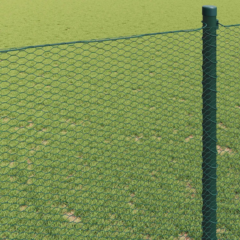 Recinzione Esagonale Verde 1,4 x 50 m PVC 42005430