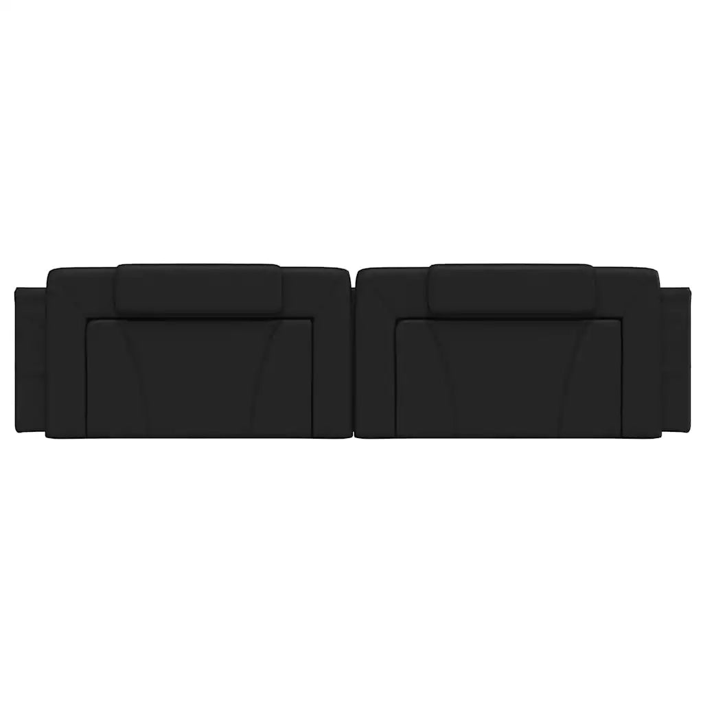 Cuscino Testiera Viana Nero 200 cm in Similpelle CFW7540478