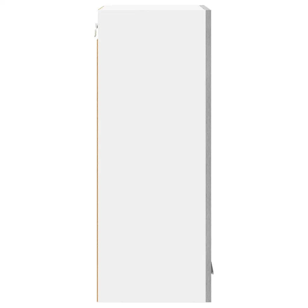 Armadio pensile Grigio Sonoma e Bianco 40 x 31 x 80 cm