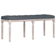 Panca 110 x 40 x 49 cm velluto grigio scuro 02_0010662