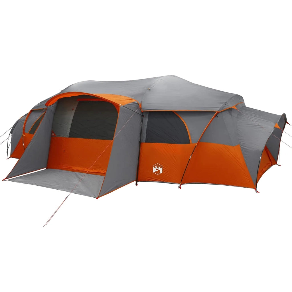 Tenda familiare con telo da pioggia resistente all'acqua tunnel