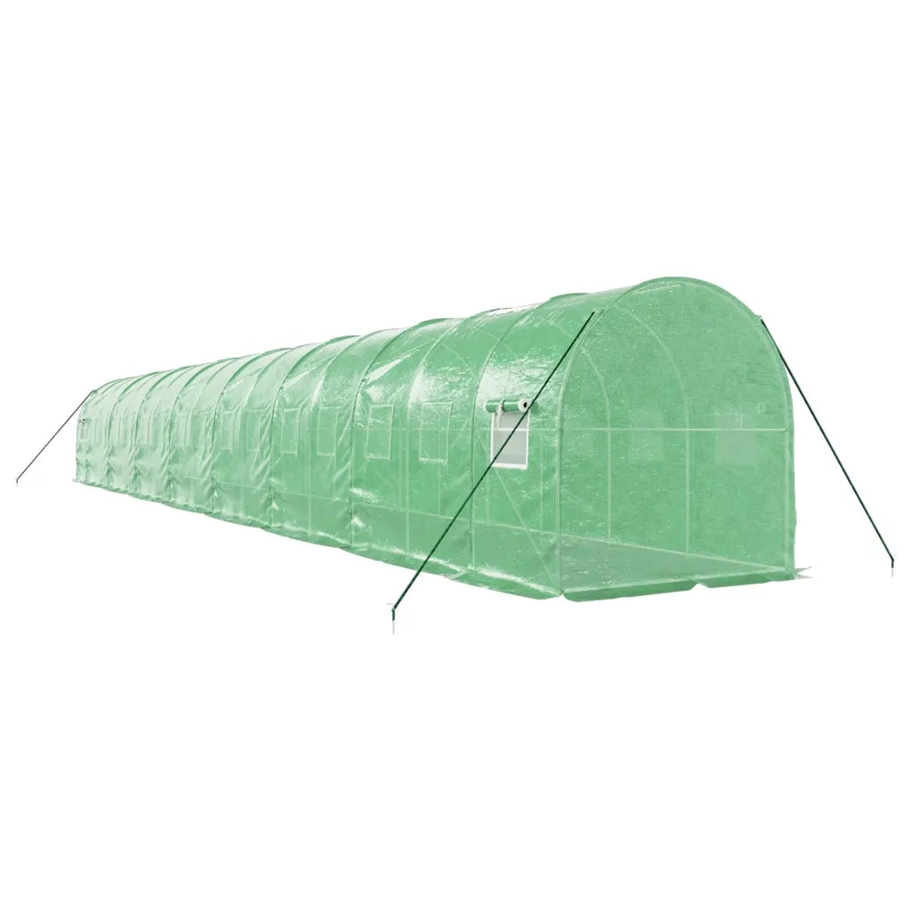 Serra con Telaio in Acciaio Verde 32 m² 16x2x2 m 3188023