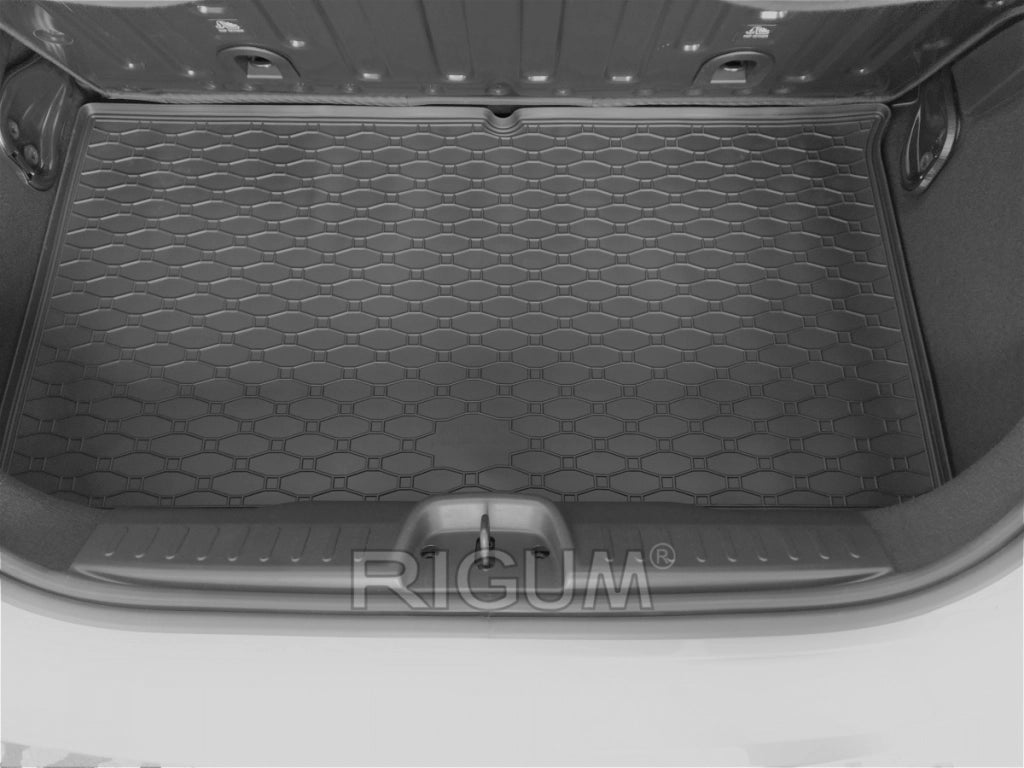 278B-407013 - Tappeto gomma baule per Fiat 500 HYBRID dal 2026-, 500 Elettrica dal 2020- Berlina, 500 Elettrica dal 2020