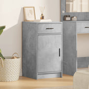 Sideboard Grigio Cemento 40x41x75 cm Legno Ingegnerizzato