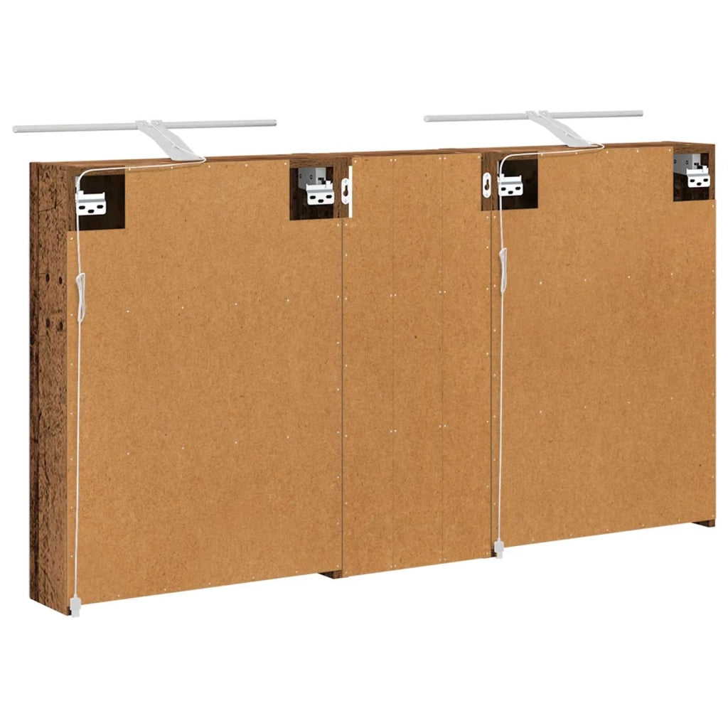 Set di Armadi da Bagno con lo scaffale 3 pcs 130 x 14,5 x 70 cm 3403774