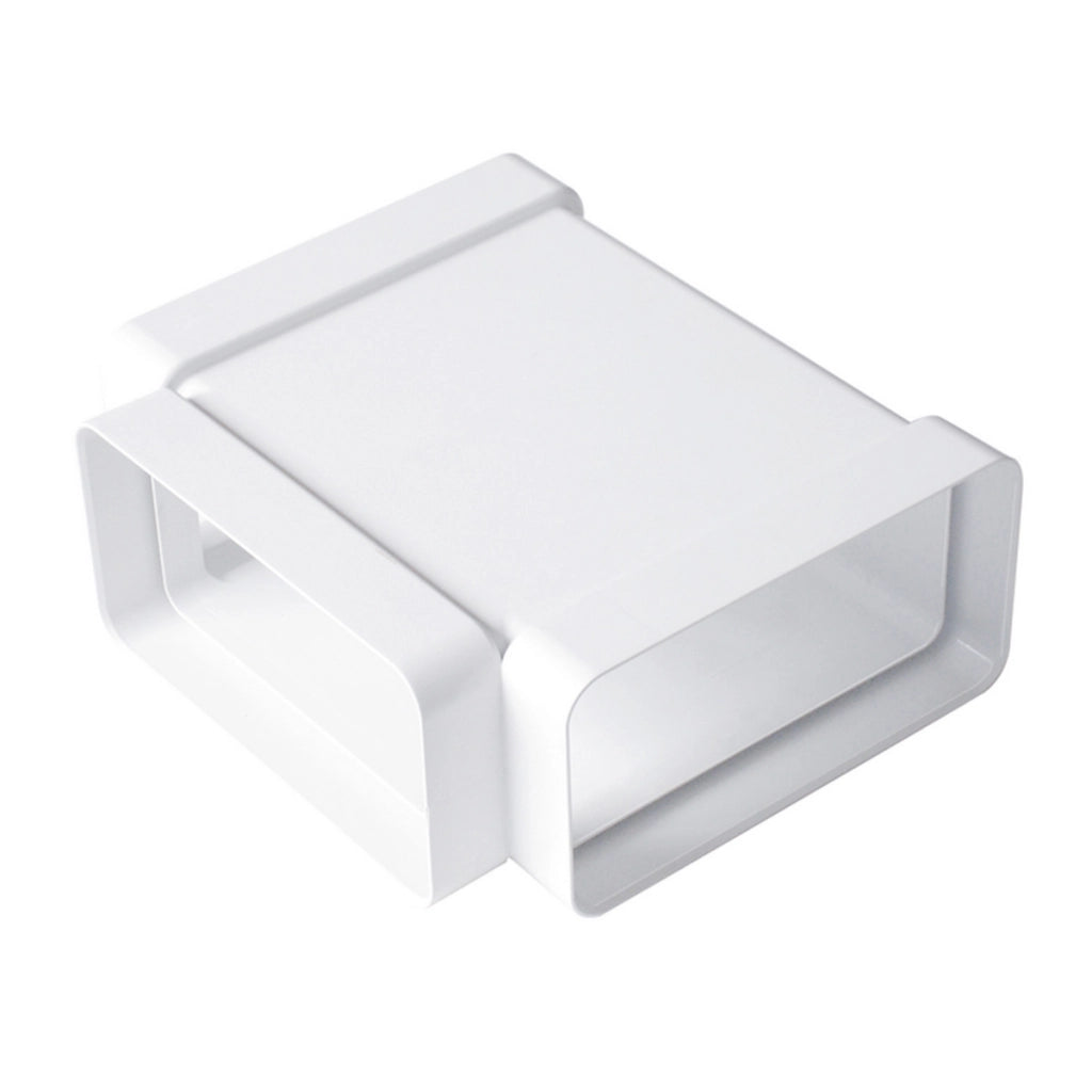 RACCORDO A T IN ABS PER TUBO RETTANGOLARE- mm 120x60- FIRST- pezzi 1