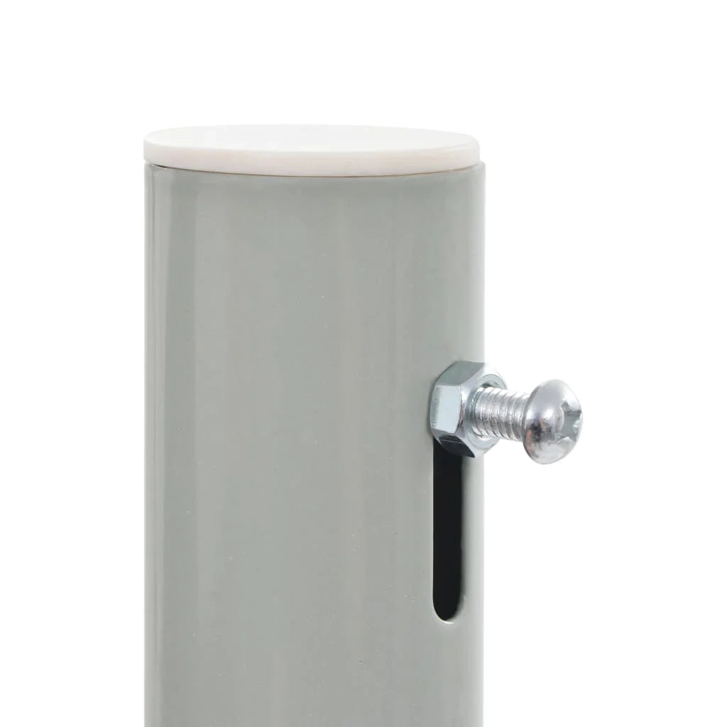 Tenda da sole laterale retrattile/schermo protettivo per patio giardino terrazza balcone 100 x 300 cm bianco sporco 02_0007177