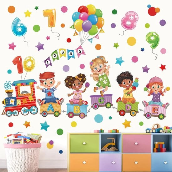 Decorazione per bambini - Sticker per parete - Decorazione per camera da letto - Decorazione per stanza dei giochi - Sticker per parete - Decorazione per camera da letto - Ideale per la decorazione della parete