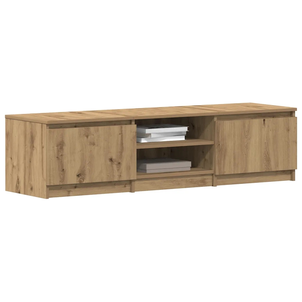 Mobile Porta TV Rovere Artigianale 140x40x36 cm Multistrato 861139