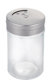 MAURY'S SPARGISPEZIE IN VETRO E ACCIAIO  5 X H8 CM