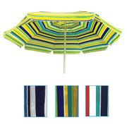 OMBRELLONE LUXURY CON SNODO SISTEMA ANTIVENTO CHIUSURA SAFETY IN COLORAZIONE ASSORTITA 200CM