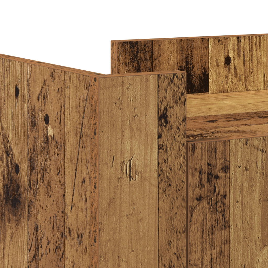 Banchetto in legno antico 45x35x75 cm Legno ingegnerizzato