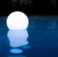 Sfera Solare Luminosa a LED da Giardino Piscina Ø40 cm in Resina Arkema