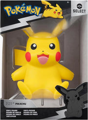 Pokemon Seect,Figure Deluxe Pikachu in vinile 25 cm,Jazwares,Eta 4+
