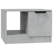Tavolino salotto | Tavolino da caff¨¨ | Tavolino da Soggiorno Grigio Cemento 50x50x36 cm Legno Multistrato